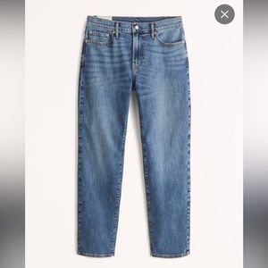 Abercrombie & Fitch Kennan Straight Jeans Medium Wash